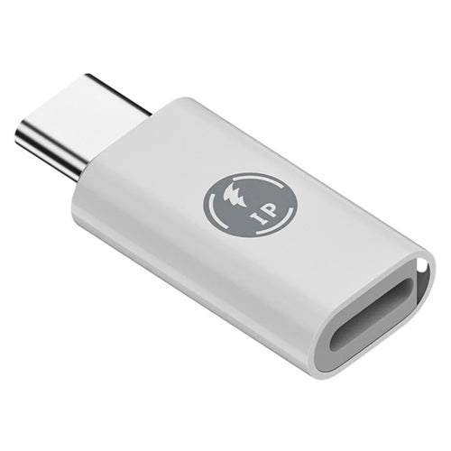 ABS Charging Adapter Type-C Male to iP Female Converter Fast Data Transfer Speed - 1