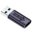 AM / CF-OC-PD USB-A QC3.1 to Type-C PD Converter Adapter with 10Gbps Data Transfer - Blue - 1