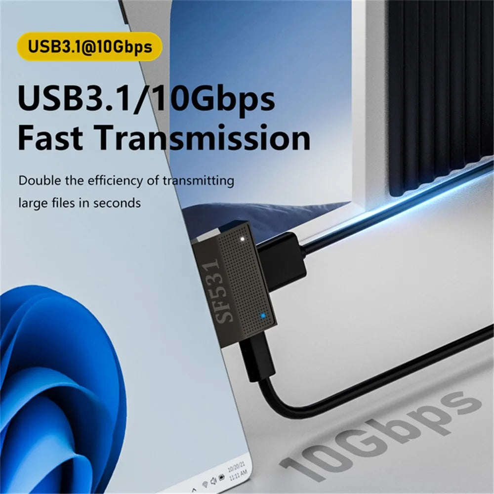 SF531 For Microsoft Surface Tablet Laptop USB3.1 Adapter 40-pin Converter Support Charging - 2