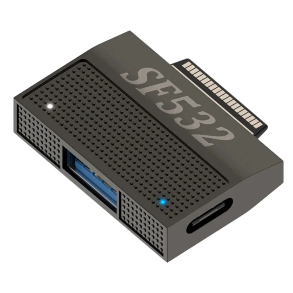 For Microsoft Surface Pro 9 / 8 / 7x / 6 / 5 / Go 2 / 3 Expansion Power Adapter Data Converter (SF532) - 1