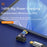 Angled 140W 5A Magnetic USB 4.0 Type-C Male to Female 40Gbps Data OTG Adapter - 6
