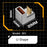 10Gbps USB-A 3.1 Female to Type-C Male U-Shape 120W Fast Charging OTG Adapter - Silver - 3