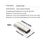 Side Bend USB-C to Magnetic 3 Adapter Right Angle PD 140W Charging Converter Compatible with MacBook - 7