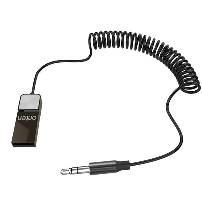 ONTEN OTN-BT101 USB to 3.5mm Jack Spring Cable Wireless Bluetooth-compatible Audio Adapter - 6