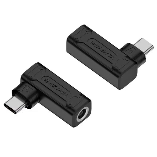 6x0.6mm DC Female to Type-C Male 140W Power Adapter Charging Converter - 1