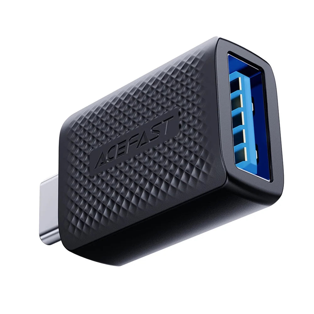 ACEFAST J1 USB-A to USB-C Extension Adapter Data Transfer Fast Charging Adapter - 4