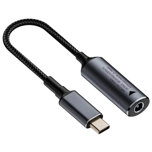 Laptop Type-C Power Adapter to DC 5.5x2.1mm Female Connector 140W Charger Plug - 1