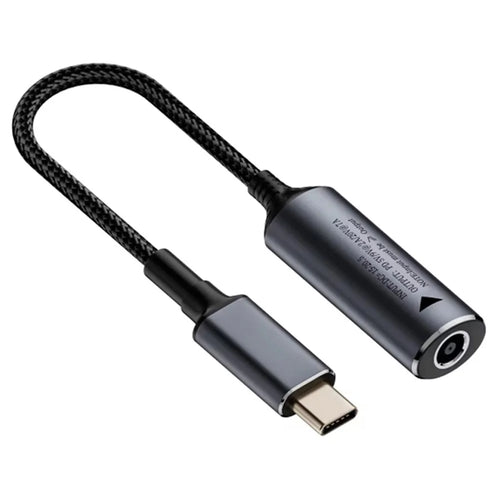 140W 20V 6.0x0.6mm DC Female to Type-C Male Adapter Laptop Power Charge Connector - 1