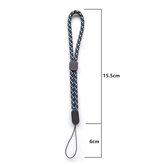 10Pcs / Pack Mobile Phone Anti-drop Adjustable Wrist Rope Cellphone Case Flashlight Power Bank Lanyard - Camouflage Green - 5