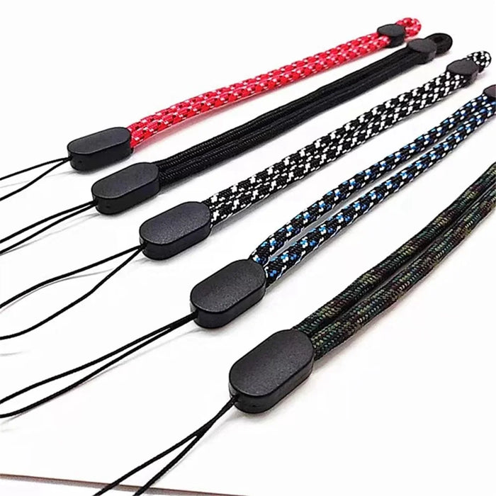 10Pcs / Pack Mobile Phone Anti-drop Adjustable Wrist Rope Cellphone Case Flashlight Power Bank Lanyard - Camouflage Green - 6