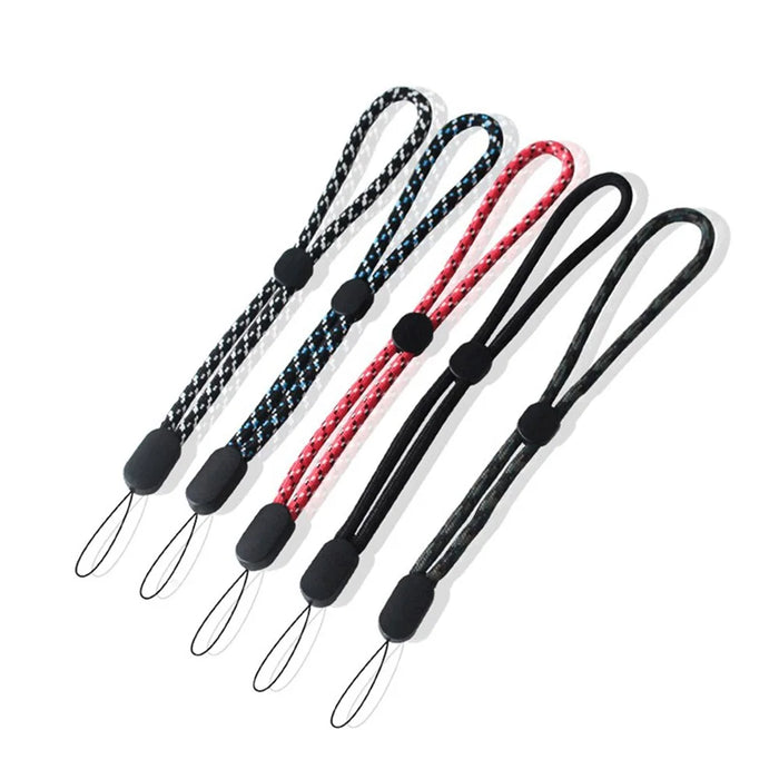 10Pcs / Pack Mobile Phone Anti-drop Adjustable Wrist Rope Cellphone Case Flashlight Power Bank Lanyard - Camouflage Green - 7