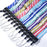 10Pcs / Pack Detachable Finger Ring Lanyard Rotating Buckle Mobile Phone Name Tag Neck Strap - Rainbow - 6