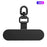 2PCS Rotation Stainless Steel Phone Tether Tab Safety Lanyard Patch Phone Strap Replacement Part - Style A - 1
