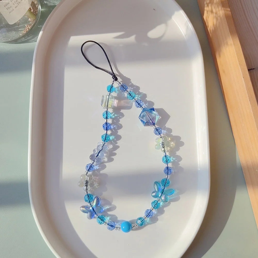 Beaded Phone Charm Strap Detachable Phone Anti-Lost Chain, Length: 16cm+5cm - SJ-A240005A - 2