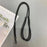 Crossbody Cell Phone Lanyard 6mm Thick Nylon Adjustable Strap with Tether Tab, Total Length: 150cm - Black - 1
