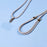 Crossbody Phone Lanyard 6mm Thick Polyester Adjustable Strap with Tether Tab, Total Length: 148cm - Light Grey - 1
