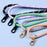 Crossbody Phone Lanyard 6mm Thick Polyester Adjustable Strap with Tether Tab, Total Length: 148cm - Light Grey - 5