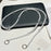 Beaded Phone Lanyard Crossbody 1.2m Anti-Lost Phone Charm Chains with Tether Tab - Pearl - 1