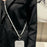 Beaded Phone Lanyard Crossbody 1.2m Anti-Lost Phone Charm Chains with Tether Tab - Pearl - 2