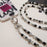 Retro Flower Beaded Cell Phone Chain Crossbody Strap 120cm Neck Strap with Tether Tab - 7