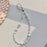 Beaded Wrist Strap 32cm+5cm Cute Phone Charms Strap Pearl Bracelet Wrist Strap - 2