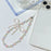 Beaded Phone Charms 25cm PVC Wrist Strap Beaded Phone Chain String - 2