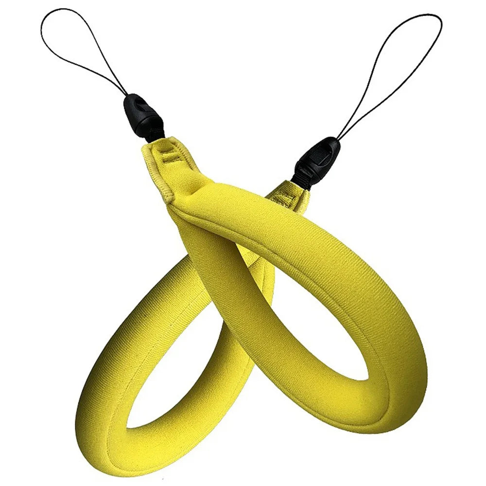 Camera Float Floating Wrist Strap for GoPro Camera Neoprene + EPE Foam Waterproof Phone Lanyard - Yellow - 1