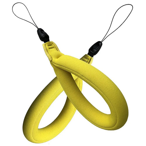 Camera Float Floating Wrist Strap for GoPro Camera Neoprene + EPE Foam Waterproof Phone Lanyard - Yellow - 1