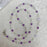 120cm KT Beads Phone Strap Crossbody Chain Phone Lanyard - Purple - 3