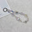 Cell Phone Lanyard 26cm Double Butterfly Beads Phone Chain Wrist Strap - 2