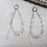 Cell Phone Lanyard 26cm Colorful Crystal Double Chain Phone Chain Wrist Strap - White - 3