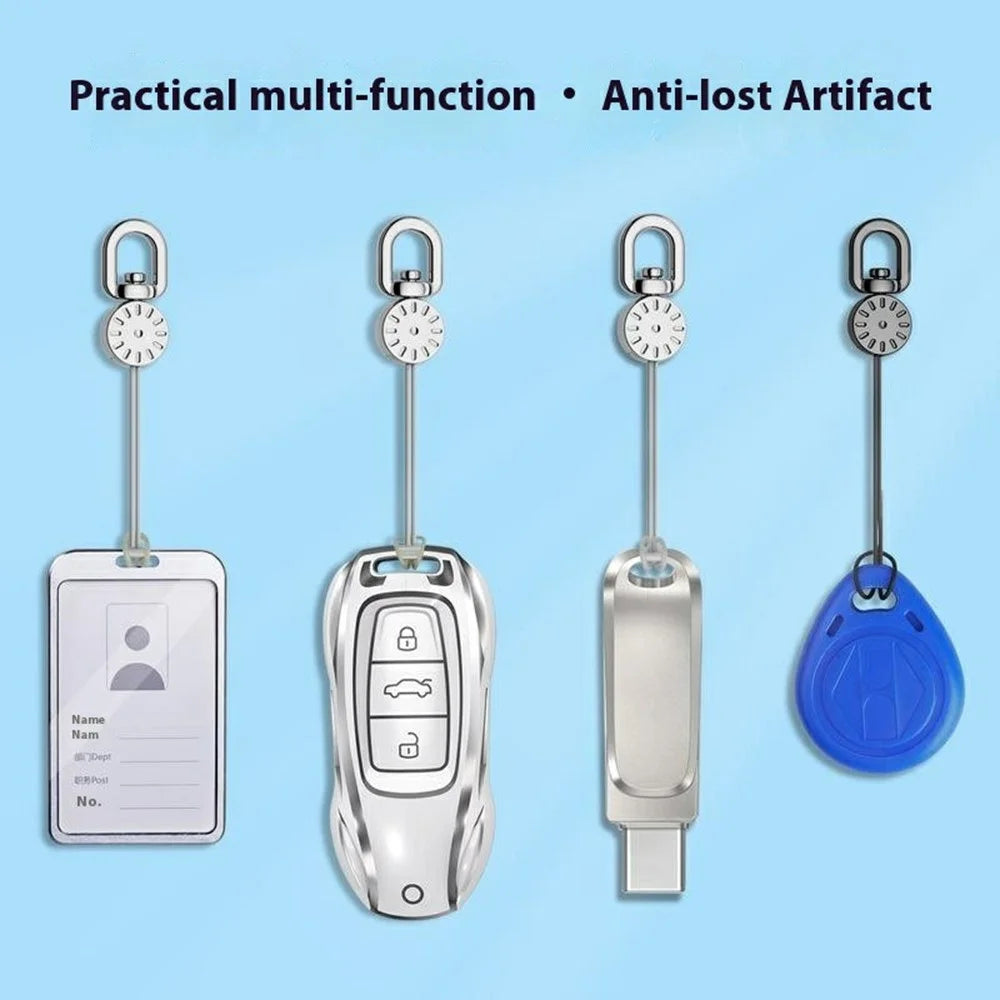 10Pcs / Pack Dial Decor Small Lanyard for Phone Case DIY Anti-Lost Rotating Strap Cell Phone Accessory - Gold - 2