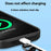 7mm Adjustable Wrist Strap Polyester Phone Lanyard with Tether Tab - Black - 5