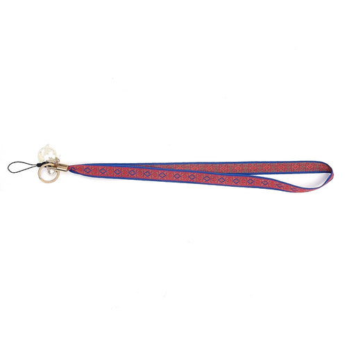 Totem Series Phone Lanyard 80cm Crossbody Neck Strap Vintage Pendant Universal Mobile Phone Lanyard - Red - 1