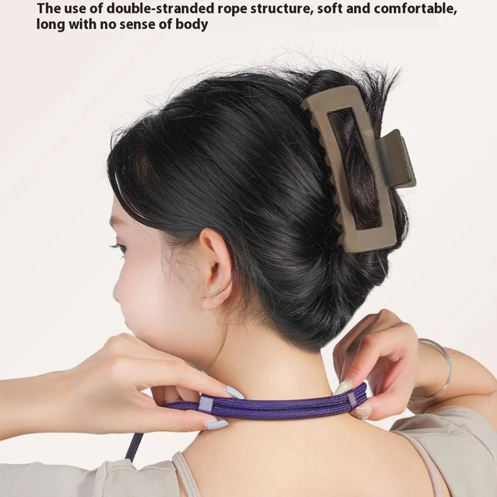 Adjustable Crossbody Neck Strap Phone Lanyard with Metal Tether Tab, Anti-Loss, Drop Protection - Dark Purple - 4