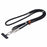 Crossbody Phone Lanyard Adjustable Silver Buckle Nylon Phone Strap with Tether Tab, Total Length: 140cm - Style A - 1