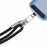 Crossbody Phone Lanyard Adjustable Silver Buckle Nylon Phone Strap with Tether Tab, Total Length: 140cm - Style A - 3