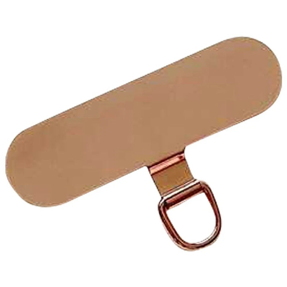 Ultra Thin Phone Tether Tabs for Phone Case Metal Safety Patch - Gold - 1