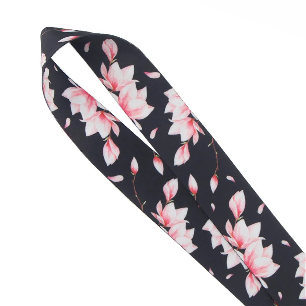 Universal Phone Lanyard Strap Flower Pattern Neck Hanging Rope for ID Badge Holder Keychain Camera - Mandala Flower AL3447 - 3