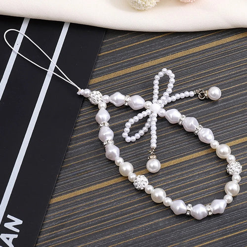 Phone Charms Beaded Phone Strap Cell Phone Wrist Strap Pendants Decor - K3047 - 1