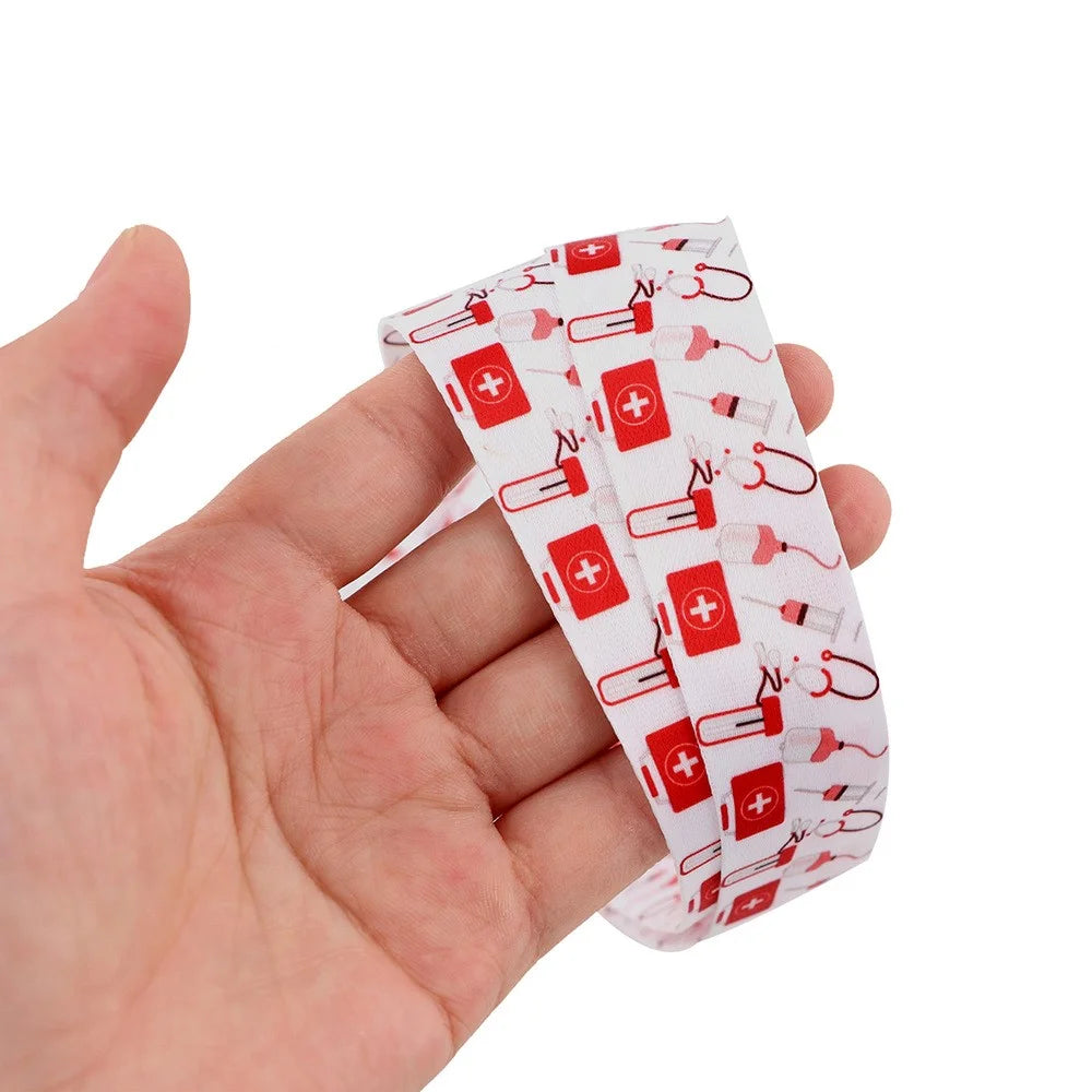 Cartoon Medical Pattern Phone Neck Strap ID Badge Camera Cell Phone Universal Lanyard - AL298 - 2