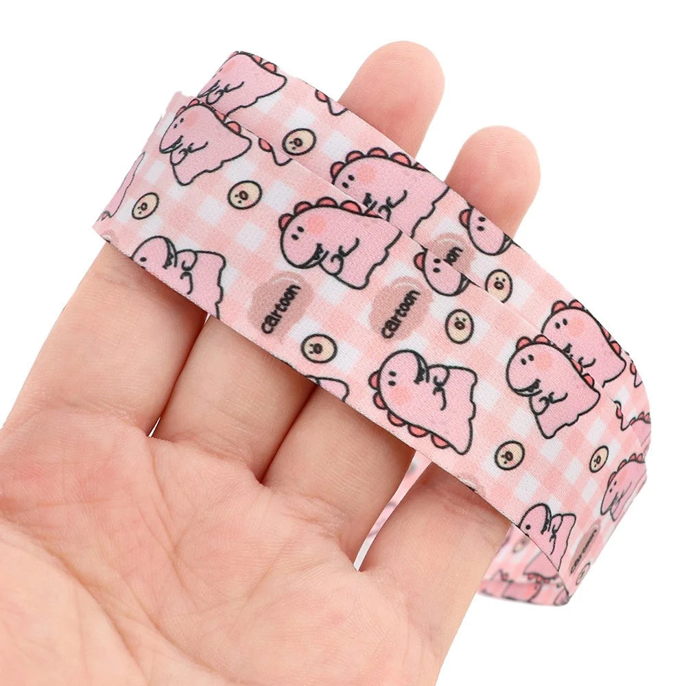 Cute Dinosaur Pattern Phone Lanyard Universal Nylon Neck Strap Rope for ID Badge Keychain Camera - AL657-1 - 2