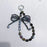 Butterfly Bow Phone Charm 26cm Short Beaded Phone Lanyard Mobile Strap with Tether Tab - Style 1 - 2
