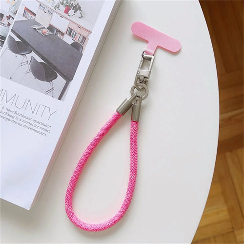 Copper Buckle Phone Lanyard 26cm Phone Wristlet Anti Theft Strap with Tether Tab - Style 1 - 1