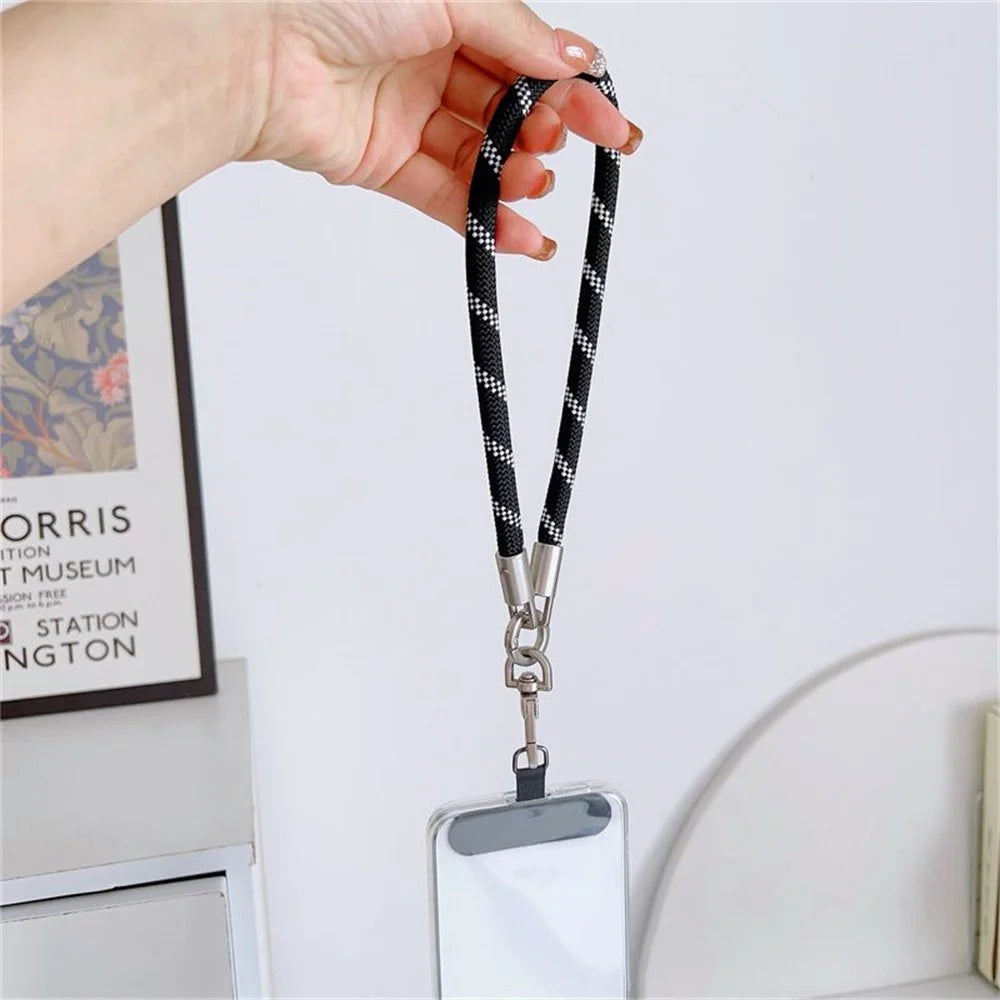 Copper Buckle Phone Lanyard 26cm Phone Wristlet Anti Theft Strap with Tether Tab - Style 1 - 2