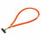 150cm Silicone Phone Lanyard Adjustable Neck Strap with Tether Tab - Red - 1