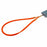 150cm Silicone Phone Lanyard Adjustable Neck Strap with Tether Tab - Red - 2