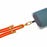 150cm Silicone Phone Lanyard Adjustable Neck Strap with Tether Tab - Red - 5