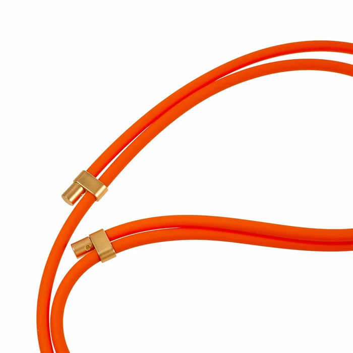 150cm Silicone Phone Lanyard Adjustable Neck Strap with Tether Tab - Red - 6