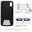 Retractable Phone Lanyard Universal Stretchy Wrist Strap with 2 Transparent Tether Patch - Black with 2 Transparent Tether Patch - 5